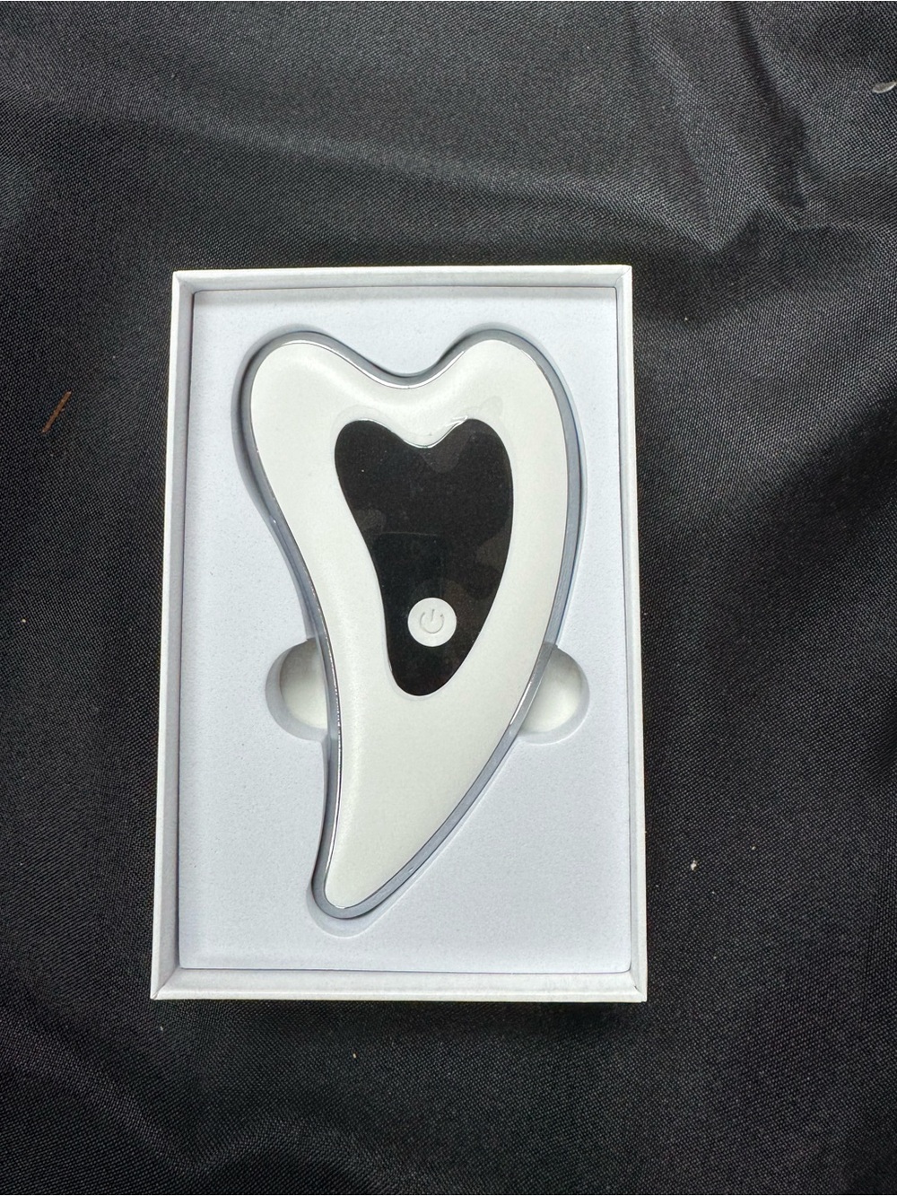 White & Black Gua Sha Massage Tool - Unbranded